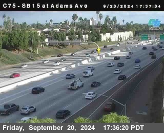 SB 15 at Adams Ave (On Ramp)