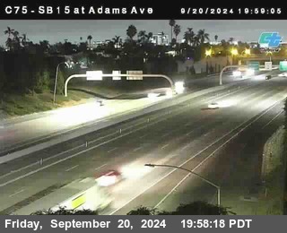 SB 15 at Adams Ave (On Ramp)