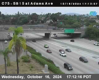 SB 15 at Adams Ave (On Ramp)