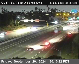 SB 15 at Adams Ave (On Ramp)