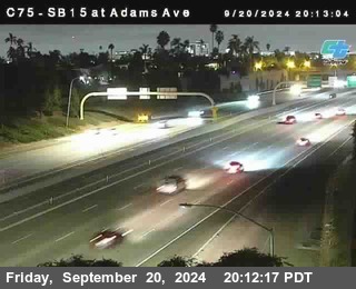 SB 15 at Adams Ave (On Ramp)