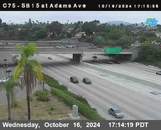 SB 15 at Adams Ave (On Ramp)