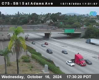 SB 15 at Adams Ave (On Ramp)