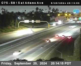 SB 15 at Adams Ave (On Ramp)