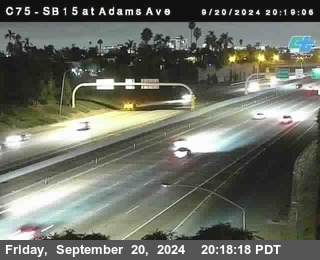 SB 15 at Adams Ave (On Ramp)