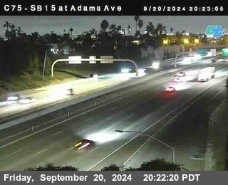 SB 15 at Adams Ave (On Ramp)