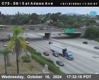 SB 15 at Adams Ave (On Ramp)