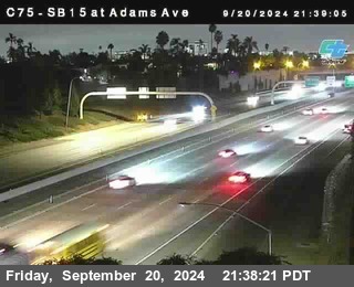 SB 15 at Adams Ave (On Ramp)