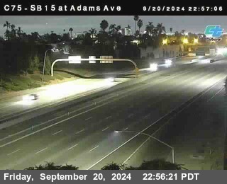 SB 15 at Adams Ave (On Ramp)