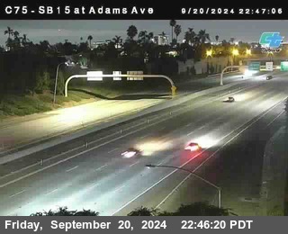 SB 15 at Adams Ave (On Ramp)