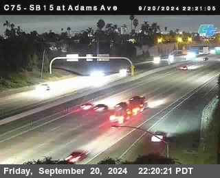 SB 15 at Adams Ave (On Ramp)