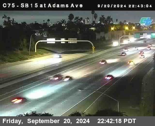 SB 15 at Adams Ave (On Ramp)