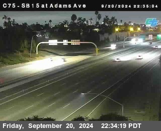 SB 15 at Adams Ave (On Ramp)