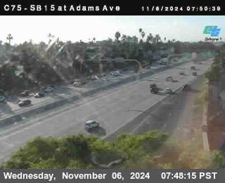 SB 15 at Adams Ave (On Ramp)