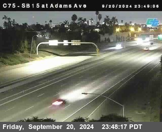 SB 15 at Adams Ave (On Ramp)