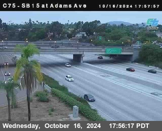 SB 15 at Adams Ave (On Ramp)