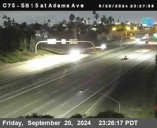 SB 15 at Adams Ave (On Ramp)