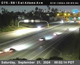 SB 15 at Adams Ave (On Ramp)