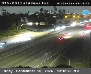 SB 15 at Adams Ave (On Ramp)