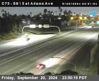 SB 15 at Adams Ave (On Ramp)