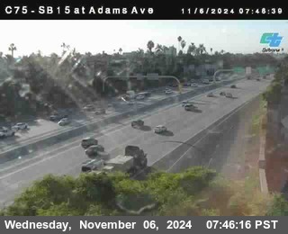 SB 15 at Adams Ave (On Ramp)