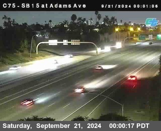 SB 15 at Adams Ave (On Ramp)