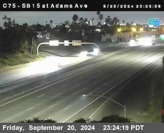 SB 15 at Adams Ave (On Ramp)