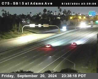 SB 15 at Adams Ave (On Ramp)