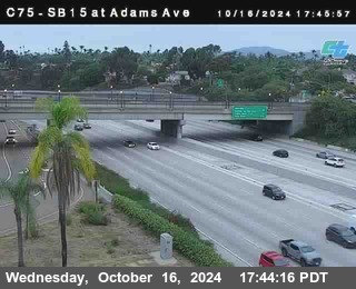 SB 15 at Adams Ave (On Ramp)