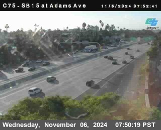 SB 15 at Adams Ave (On Ramp)