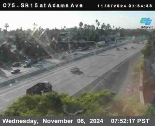 SB 15 at Adams Ave (On Ramp)