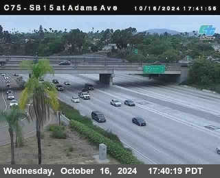 SB 15 at Adams Ave (On Ramp)