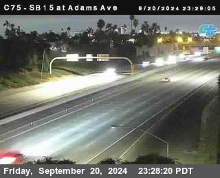 SB 15 at Adams Ave (On Ramp)