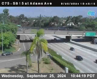 SB 15 at Adams Ave (On Ramp)