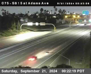 SB 15 at Adams Ave (On Ramp)