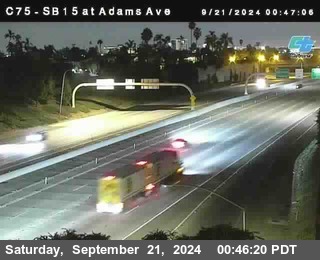 SB 15 at Adams Ave (On Ramp)