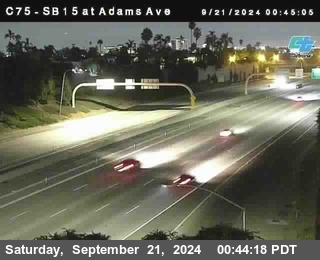 SB 15 at Adams Ave (On Ramp)