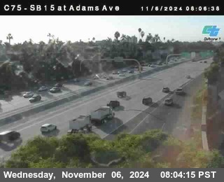 SB 15 at Adams Ave (On Ramp)