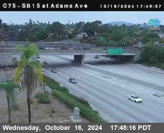 SB 15 at Adams Ave (On Ramp)