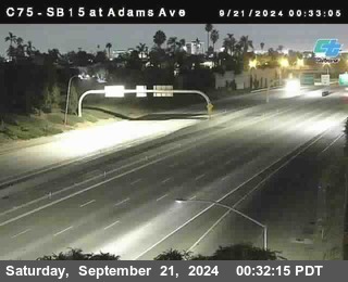 SB 15 at Adams Ave (On Ramp)