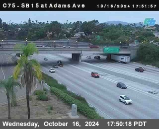 SB 15 at Adams Ave (On Ramp)