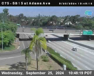 SB 15 at Adams Ave (On Ramp)