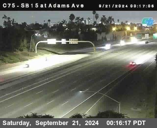 SB 15 at Adams Ave (On Ramp)