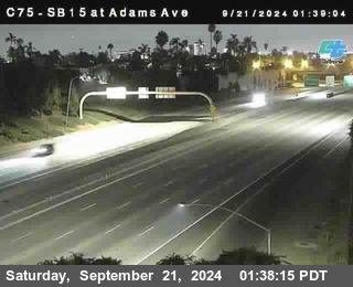 SB 15 at Adams Ave (On Ramp)