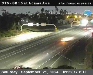 SB 15 at Adams Ave (On Ramp)