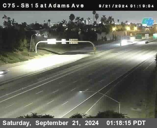 SB 15 at Adams Ave (On Ramp)