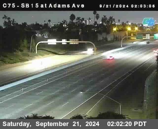 SB 15 at Adams Ave (On Ramp)