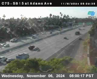 SB 15 at Adams Ave (On Ramp)