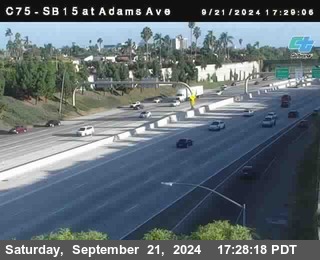 SB 15 at Adams Ave (On Ramp)