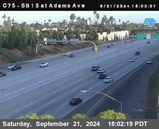 SB 15 at Adams Ave (On Ramp)